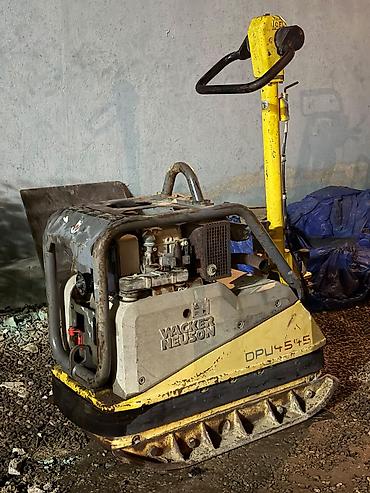 dülgər aləti: Wacker Neuson DPU 4545H vibrasiya lövhəsi Texniki məlumat: - Model — 1