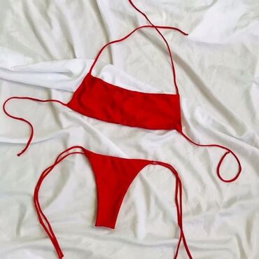helanke sa visokim strukom: 2XS (EU 32), Lycra, Single-colored, color - Red