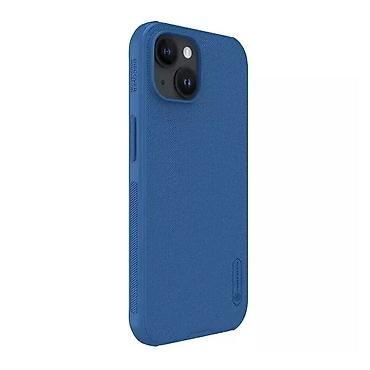Maske i futrole za telefone: Futrola Nillkin Super Frost Pro za iPhone 15 Plus (6.7) plava. Uz brzu — 3