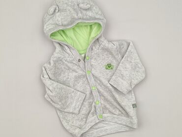 koszula flanelowa ocieplana z kapturem: Jacket, Ergee, 0-1 month, condition - Perfect