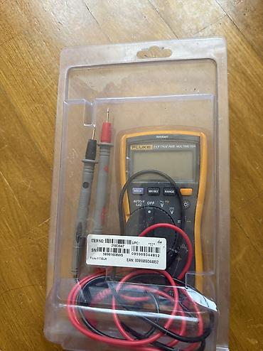 Электротовары: Fluke 117 True RMS Rəqəmsal Multimetrlə Peşəkar elektrik işləri və — 3