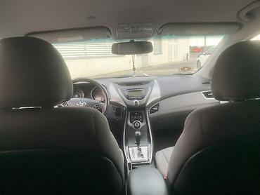 lexus az: Hyundai Elantra sedan – qara rəng, 4 qapı, AZ dövlət nömrə nişanı — 10