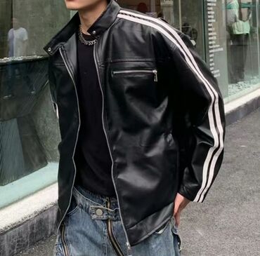 вельветовые мужские куртки: Куртка L (EU 40), цвет - Черный