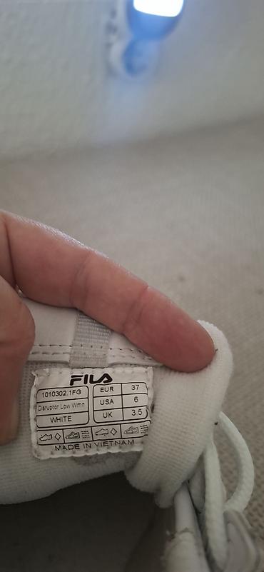gležnjače ravne: Fila Disruptor Low WMN patike – bele - Model: Disruptor Low WMN — 4