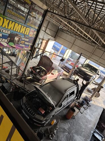 Склады и мастерские: Продается действующая СТО в г. Токмок на пересечении Советской и — 4