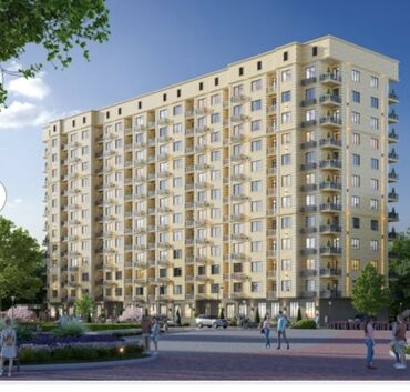 продажа 1 комнатную квартиру в бишкеке: 3 комнаты, 93 м², Элитка, 9 этаж, ПСО (под самоотделку)