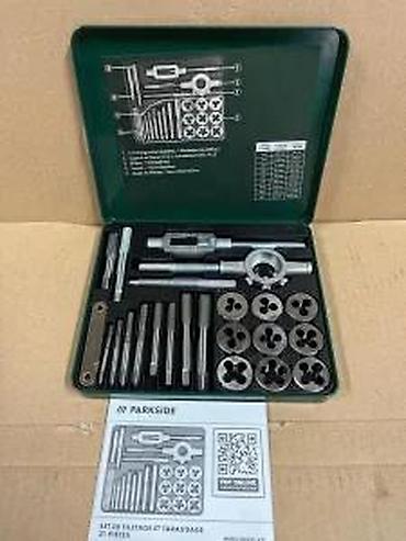 Setovi ručnog alata: PARKSIDE set za narezivanje navoja – 21 del Komplet za izradu i — 18