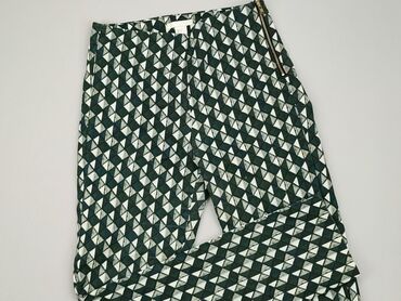 fioletowa spódnice w kratę: Spodnie materiałowe, H&M, S, stan - Bardzo dobry
