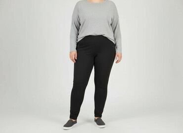 luźne bluzki do legginsów: Leggings, Legginsy rozmiar 4XL