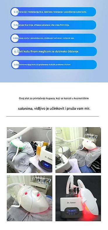 Ostali aparati za negu lica: Dr. Oakes+ Facial SPA Atomizer – profesionalni uređaj za njegu lica sa — 5