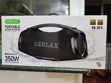 sony srs: Gerlax 350w, выпуск от завода JBL. Время работы до 10 часов. Качество — 2