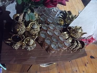 Çay dəsti, rəng - Qızılı, Metal, Azərbaycan lalafo.az -da Çay dəsti, rəng - Qızılı, Metal, Azərbaycan