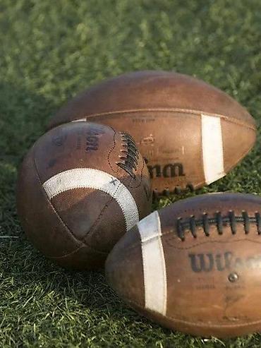 Uşaq dünyası: Amerikan futbol topuTəsvir : Amerikan futbol topu (ya da futbol topu) — 1