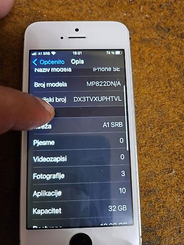Apple iPhone: Apple iPhone SE (1. generacija), 4” Retina ekran, Touch ID. Kućište u — 12
