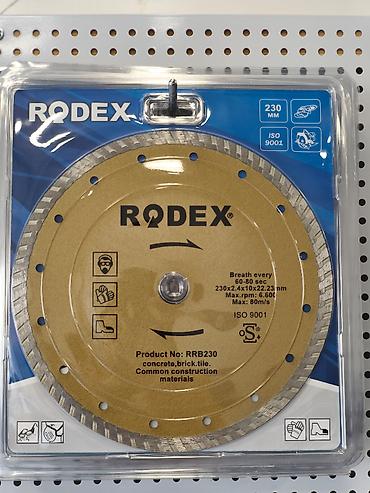 meduza disk: RODEX RRB230 diamant kəsici disk - Ölçü: 230 mm (230 x 2.4 x 10 x — 1