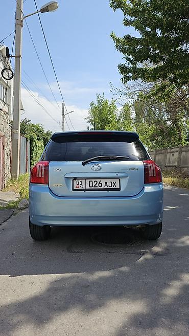 runx allex: Toyota Allex: 2003 г., 1.5 л, Автомат, Бензин, Хэтчбэк — 2