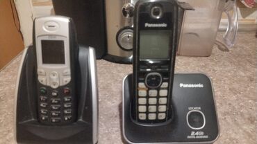 stasionar ev telefonu: Stasionar telefon Panasonic, Simsiz, İşlənmiş, Pulsuz çatdırılma