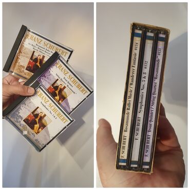 komplet knjiga za 8 razred cena: ☆ Na prodaju 3CD Box Brilijant Clasic Franz Schubert (8). - Svi