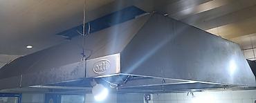 Restoran, kafe avadanlığı: Peşəkar mətbəx üçün sənaye tipli havalandırma başlığı (aspirator) – — 1