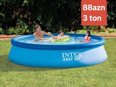 Digər idman və istirahət malları: Yeni Şişmə Hovuz Intex, 3.1 - 4 m, 2501 - 3000 l