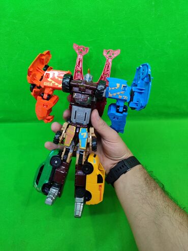 Игрушки: Тобот Гига 7 робот игрушка🌟 Комплектация товара: робот из 6 машинок и at lalafo.kg — 3 Игрушки: Тобот Гига 7 робот игрушка🌟 Комплектация товара: робот из 6 машинок и — 3