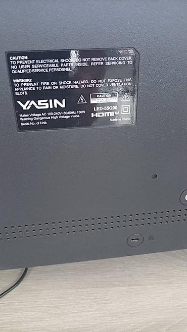 hkc nb32f: Телевизор YASIN LED-55Q90, 55" Основные характеристики: - Диагональ — 4