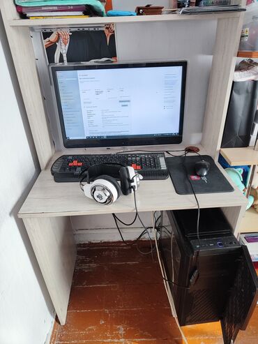 комп купить игровой: Компьютер, ядролор - 16, ОЭТ 32 ГБ, Оюндар үчүн, Колдонулган, Intel Core i5, NVIDIA GeForce GTX 1070, HDD + SSD