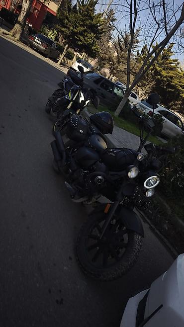 255 35 19: Istiqlal deyirler Mənə görə Qara TANK dir . Kruizer tipli motosiklet — 4