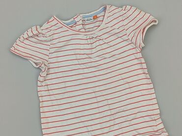 letnia sukienka z guzikami biała: T-shirt, 5-6 years, 110-116 cm, condition - Good