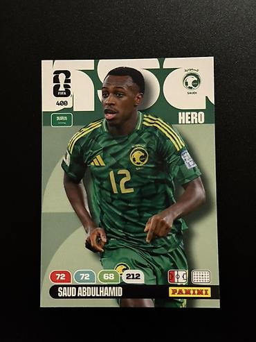 Saud Abdulhamid 🇸🇦 Panini Adrenalyn XL FIFA World Cup 2026 kolleksiya