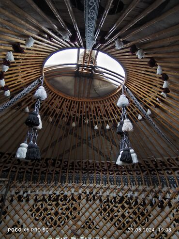 Продажа юрт: Продажа юрты, Каркас Деревянный, 75 баш, Диаметр: 6 метров — 2