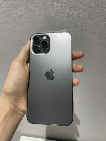 чехлы на айфон 15 про макс: IPhone 12 Pro Max, Графит, 100 %