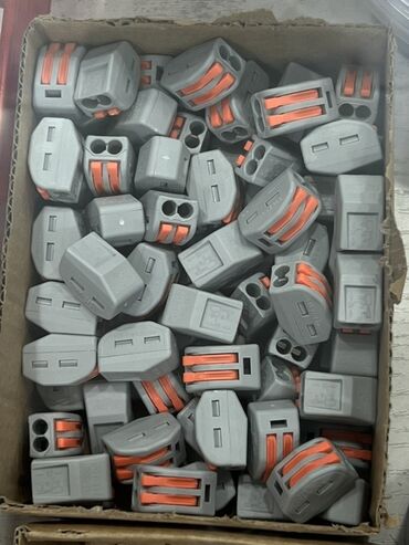 бу клемдер: Клеммные зажимы быстрого монтажа (пружинные, с рычагами)