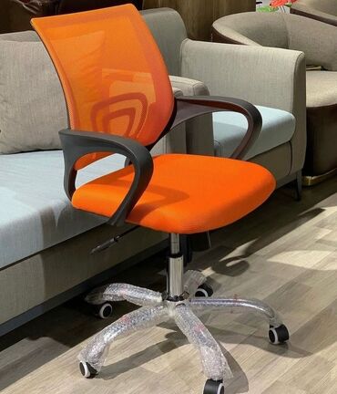 Ofis və oyun kresloları: Yeni, Təkərli, Qolları tənzimlənmir, Parça — 6