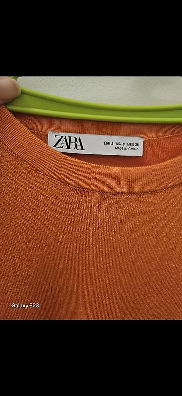 kappa m: Zara nov pamucni dzemperic s velicina bez etikete — 2