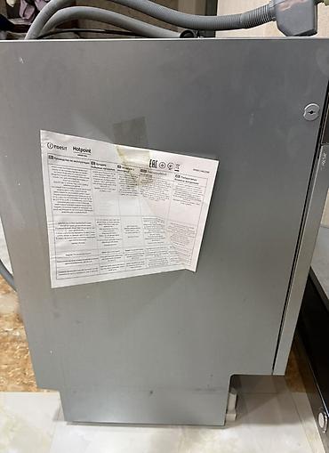 yer yuyan: Qabyuyan maşın Indesit, Tam qabaritli (60 sm.), Quraşdırılan, Yeni — 2