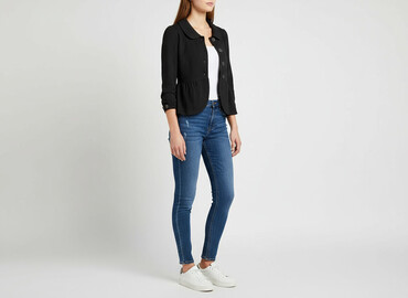 ażurowy kardigan h m: H&M, Kardigan damski, rozmiar M