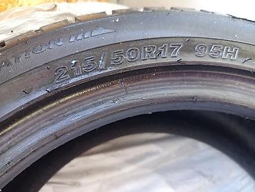 285 2f65 2f17: Шины 215 / 50 / R 17, Зима, Б/у, Комплект, Легковые, Корея, GoodYear — 2