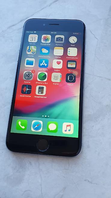 x apple: IPhone 6, 32 GB, Space Gray, Barmaq izi — 1