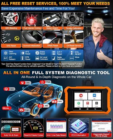 Alati za automobile: Novo - LAUNCH X431 Creader Elite 2.0 za FIAT grupu– profesionalni OBD2 — 7