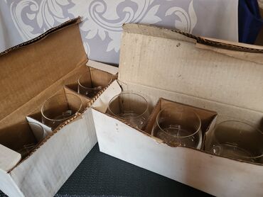 Čaše: Case nove kristal za zestoko pice Zagreb iz 70ih. Case,sve na njima — 4