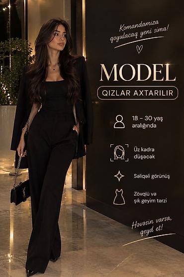 model axtarilir 2020: Model, Qadın, 18 yaş — 1