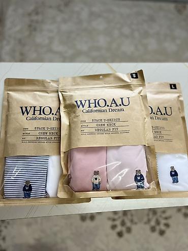 толка оптом: Наборы футболок WHO.A.U Californian Dream - Формат: 2PACK T-SHIRTS - — 2