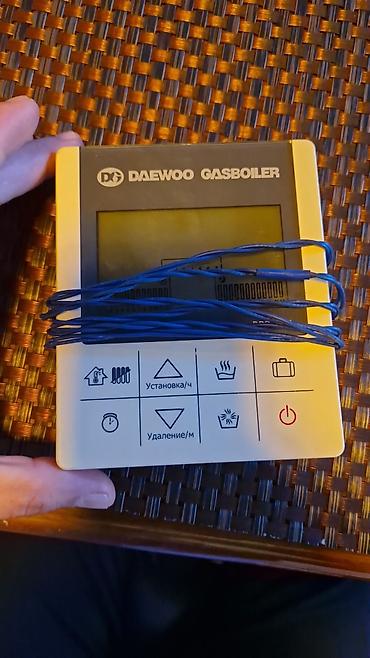 Системы охлаждения и нагревания: Daewoo Gasboiler divar tipli qaz qazanları üçün idarəetmə paneli/otaq — 3
