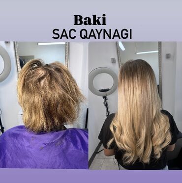 sac ustasi axtariram: Saç ustası tələb olunur, Fiks edilmiş ödəniş, 6 ildən artıq təcrübə, Təlim