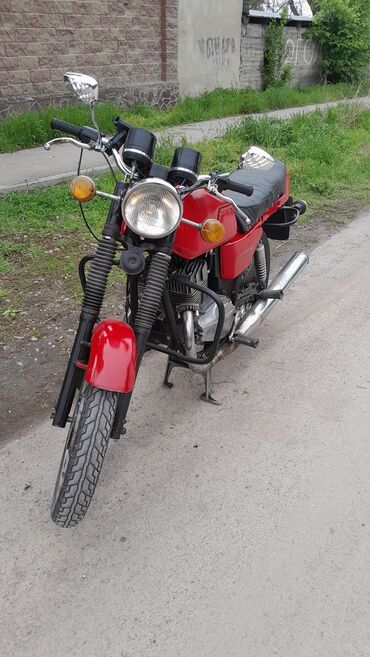 мотор на мотоцикл: Классический мотоцикл Ява, 350 куб. см, Бензин, Взрослый, Б/у