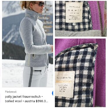 Ski jakne: S (EU 36), Vuna, bоја - Ljubičasta — 6