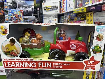 Игровой набор “Learning Fun – Happy Farm Tractor” - Яркий фермерский