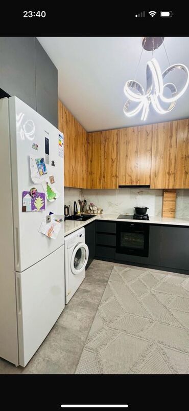 бишкек курулуш квартиры: 1 комната, 44 м², 108 серия, 6 этаж, Евроремонт