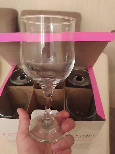 bakal: Qədəhlər, Bərkidilmiş şüşə, 6 ədədli dəst, 200 ml, Türkiyə — 4
